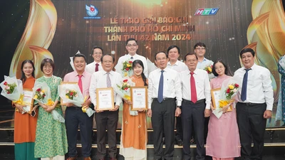 'Cùng ngư dân thắp sáng đèn trên biển' của báo Pháp Luật TP.HCM đoạt giải Nhất Báo chí TP.HCM 2024