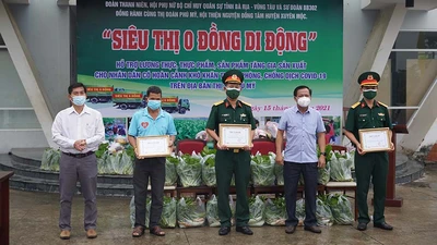 Siêu thị 0 đồng di động giúp người dân khó khăn vì COVID-19