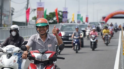 Sau 23 năm, cầu Long Kiểng chính thức thông xe