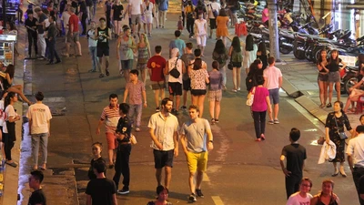 Ngày 20-8, phố đi bộ Bùi Viện chính thức khai trương 