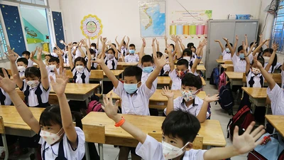 TP.HCM: Hơn 1 triệu học sinh ngày đầu trở lại học trực tiếp 