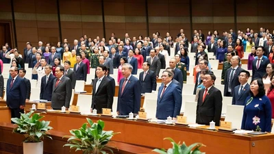 Trực tiếp: Quốc hội khoá XVI khai mạc trọng thể Kỳ họp thứ Nhất