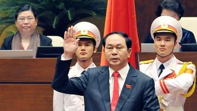 Video: Chủ tịch nước Trần Đại Quang tuyên thệ nhậm chức
