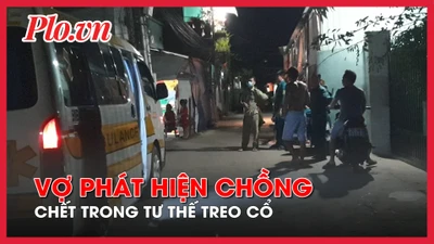 Video: Người vợ phát hiện chồng chết trong tư thế treo cổ ở phòng trọ