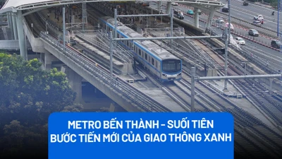 Metro Bến Thành - Suối Tiên chính thức vận hành: Bước tiến mới của giao thông xanh 
