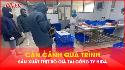 Video: Cận cảnh quá trình sản xuất thịt bò giả tại Công ty thực phẩm Hida