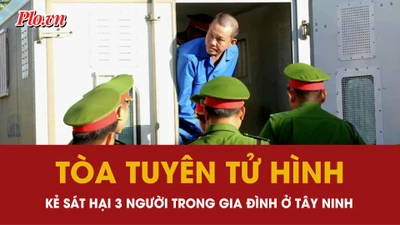 Video: Kẻ sát hại 3 người trong gia đình người tình ở Tây Ninh lãnh án tử