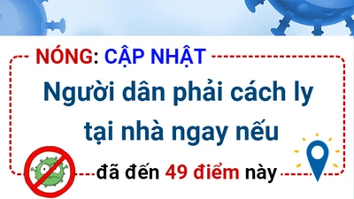 Nóng: Cập nhật 49 địa điểm phong tỏa COVID-19 ở TP.HCM