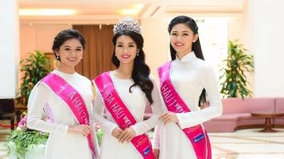 Những hình ảnh đầu tiên của 3 người đẹp nhất Hoa hậu Việt Nam 2016