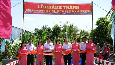 Khánh thành Cầu Ngang Rạch Cầu Lớn tại Đồng Tháp do Agirbank tài trợ