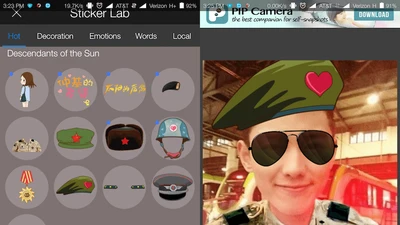 Ứng dụng giúp hóa thân thành “Hậu duệ mặt trời”