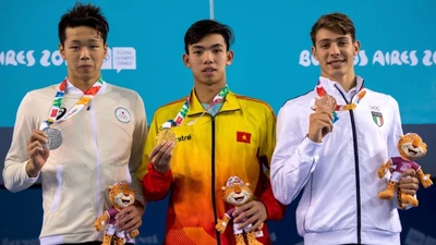 Nguyễn Huy Hoàng phá kỷ lục, đoạt HCV Olympic trẻ
