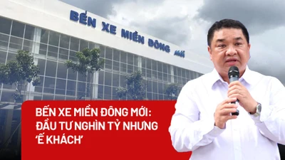 Bến xe Miền Đông mới: Đầu tư nghìn tỷ nhưng ‘ế khách’