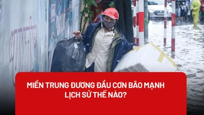 Miền Trung đương đầu cơn bão mạnh lịch sử thế nào?