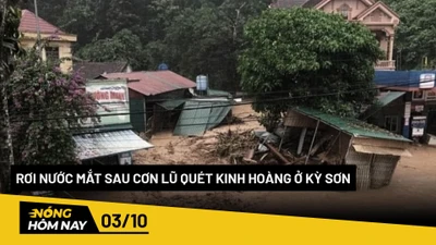Nóng hôm nay: Rơi nước mắt sau cơn lũ quét kinh hoàng ở Kỳ Sơn 