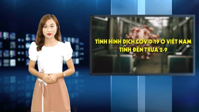 Tình hình dịch COVID-19 ở Việt Nam tính đến trưa 2-9