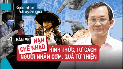 Thấy gì từ việc chê bai hình thức, tư cách người nhận quà, cơm từ thiện?