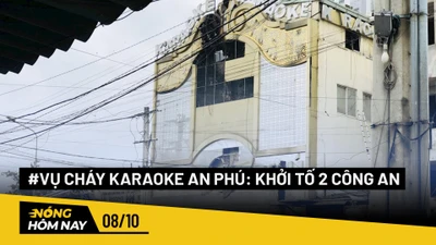 Nóng hôm nay: Khởi tố 2 công an liên quan vụ cháy quán karaoke khiến 32 người chết