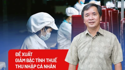 Đề xuất giảm bậc tính thuế thu nhập cá nhân