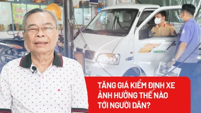 Băn khoăn việc tăng giá dịch vụ kiểm định xe