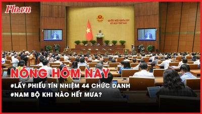 Nóng hôm nay: Quốc hội bắt đầu lấy phiếu tín nhiệm 44 chức danh