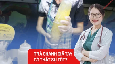 Trà chanh giã tay có tốt cho sức khỏe?