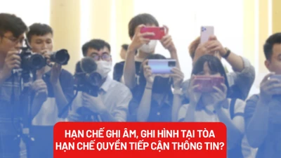 Quy định ghi âm, ghi hình tại tòa phải xin phép có hợp lý?