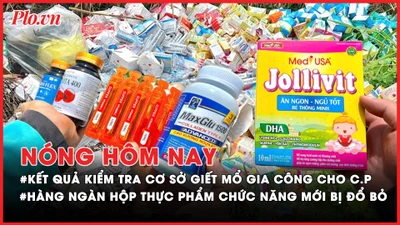 Nóng hôm nay: Kết quả kiểm tra cơ sở giết mổ gia công cho C.P; Truy nguồn gốc hàng ngàn hộp thuốc, thực phẩm chức năng bị đổ bỏ