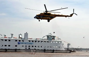 Huy động trực thăng, tàu chiến tập chống khủng bố
