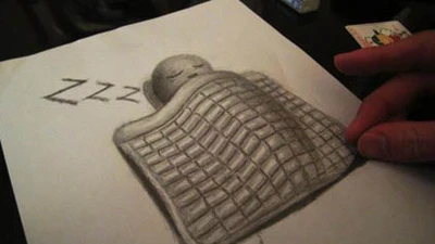 Bộ tranh 3D độc đáo được vẽ bằng bút chì