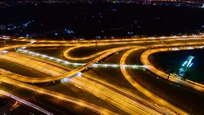 Hầm Thủ Thiêm huyền ảo trong video time-lapse