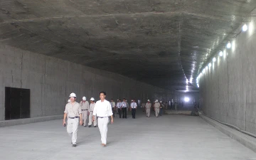 Chùm ảnh hợp long hầm Thủ Thiêm qua sông Sài Gòn