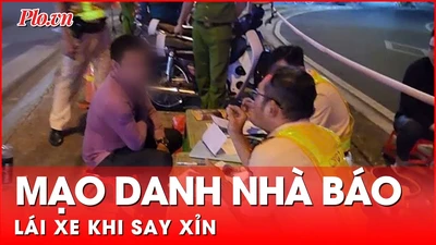 Bất ngờ với danh tính người say xỉn lái ô tô ở Bình Thạnh tự xưng nhà báo 
