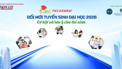Talkshow 'Đổi mới tuyển sinh đại học 2026 – Cơ hội và lưu ý cho thí sinh'
