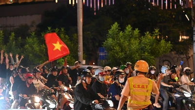 CSGT TP.HCM ứng trực 100% quân số trước, sau bán kết U23 Việt Nam – Trung Quốc