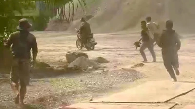 Công an làm việc với nhóm thanh niên hỗn chiến tại bãi đá Miền Đông