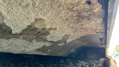 Hà Nội: UBND phường Hồng Hà thông tin về vụ cháy bãi xe dưới gầm cầu Vĩnh Tuy