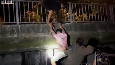 Cảnh sát đường thủy vây bắt nhóm trộm dầu trên sông Chợ Đệm