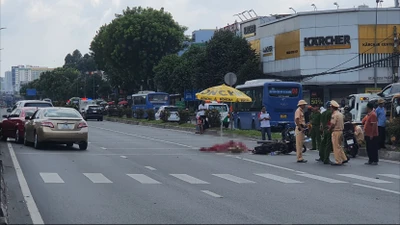 Tai nạn liên hoàn 6 xe ở đường Trường Chinh, 1 người chết