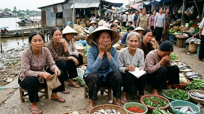 Công an TP.HCM tìm bị hại vụ vỡ hụi 32 năm trước tại chợ Rạch Ông. Hình: Gemini