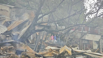 Vụ cháy ven bờ kênh quận 8: Khu vực cháy nằm trong dự án cải tạo bờ Nam kênh Đôi