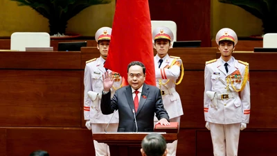 Lễ tuyên thệ nhậm chức của Chủ tịch Quốc hội khóa XVI Trần Thanh Mẫn 