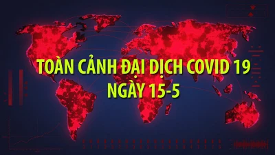 Dịch COVID-19 ngày 15-5: Số ca nhiễm toàn cầu vượt 4,5 triệu