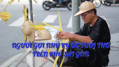 Chú bán cào cào và ký ức tuổi thơ trên phố Sài Gòn