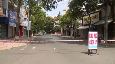 Ghi nhận ngày đầu thực hiện giãn cách xã hội ở Đắk Lắk