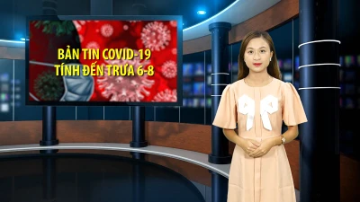 Bản tin COVID-19 tại Việt Nam tính đến trưa 6-8