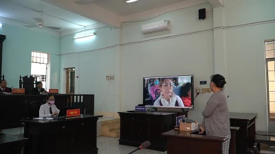 Video điều tra của báo Pháp Luật TP.HCM phát tại toà