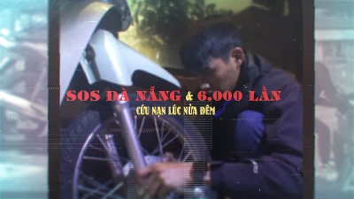 SOS Đà Nẵng và 6000 lần cứu nạn lúc đêm khuya