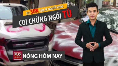 Nóng hôm nay 7-4: Xịt sơn lên xe người khác, coi chừng ngồi tù