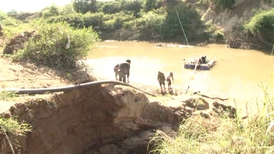 Video: Phát hiện, xử lý vụ khai thác cát trái phép ở Đăk Lắk